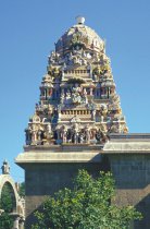 Tempel über der Gruft von Swami Shivananda 1987